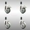 Service Caster 4 Inch 316SS Gray Poly Swivel 1-1/4 Inch Expanding Stem Caster Lock Brake, 2PK SCC-SS316TTLEX20S414-PPUB-2-S-2-114 - alternate 4
